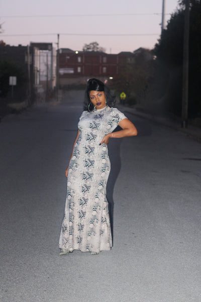 Girl 6 | Snake Print Dress
